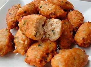Bolinho de Batata Doce e Atum