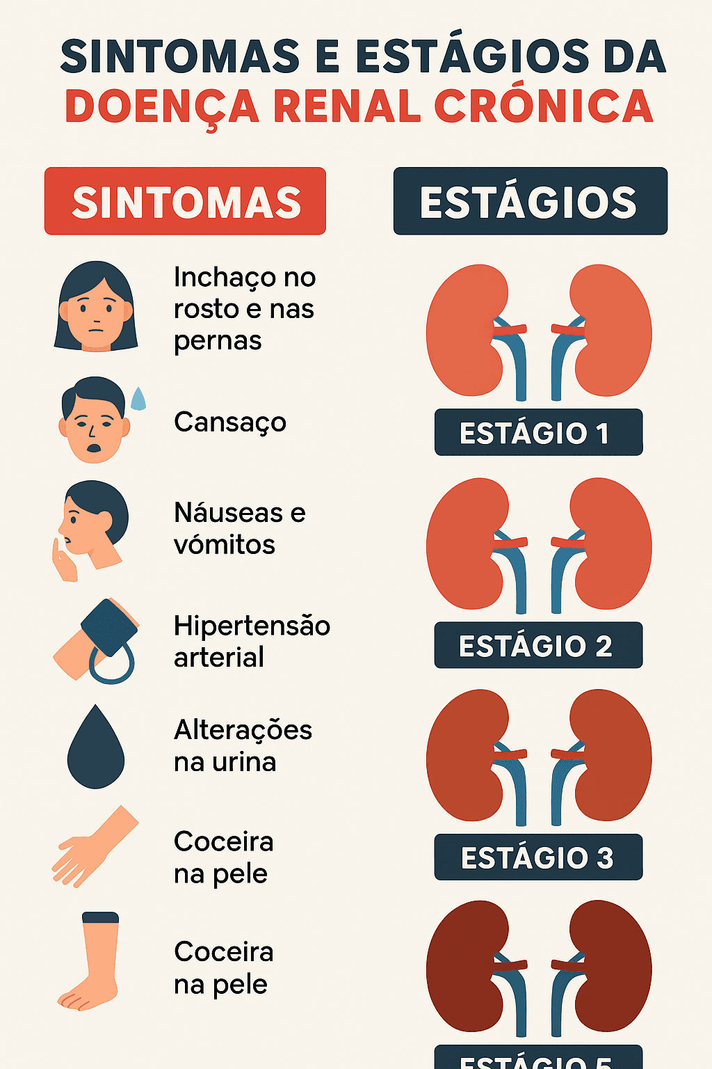 Doença Renal Crônica: Sintomas, Causas e Como Proteger a Saúde dos Seus Rins
