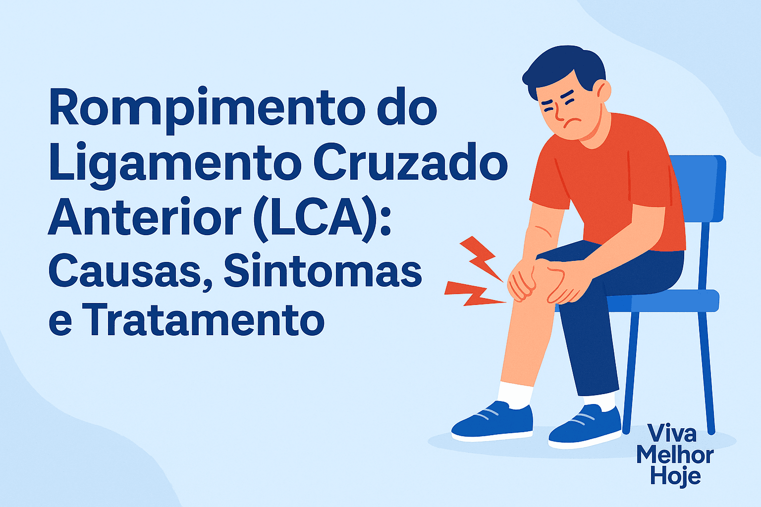 Rompimento do Ligamento Cruzado Anterior (LCA): Causas, Sintomas e Tratamento