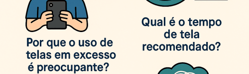 Uso de Telas em Crianças e Adolescentes: Como Proteger a Saúde Digital dos Seus Filhos