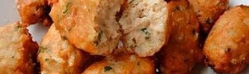 Bolinho de Batata Doce e Atum