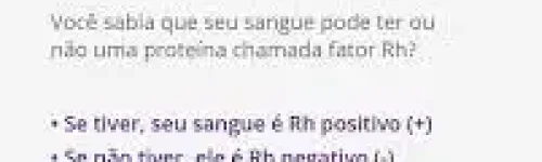 Fator Rh: o que é e o que significa Rh positivo e Rh negativo
